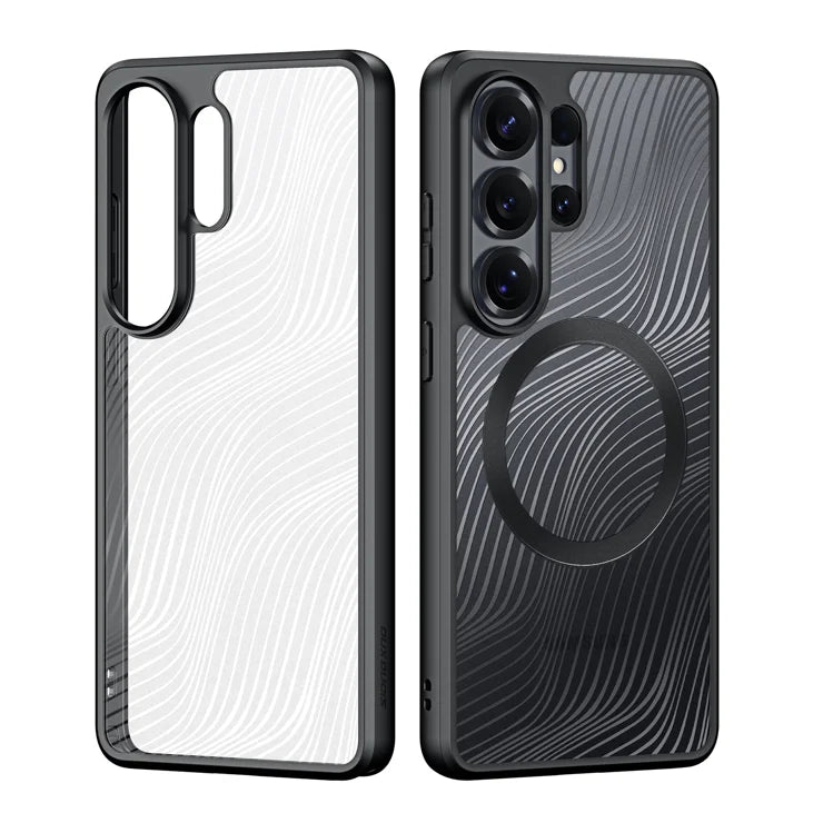 DUX DUCIS For Samsung Galaxy S26 Ultra Magnetic Case Aimo Series PC+TPU Slim Cover (REACH Certification) - Black