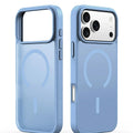 DUX DUCIS Yind Series For iPhone 17 Pro Max Case TPU + PC Matte Phone Cover Compatible with MagSafe - Baby Blue