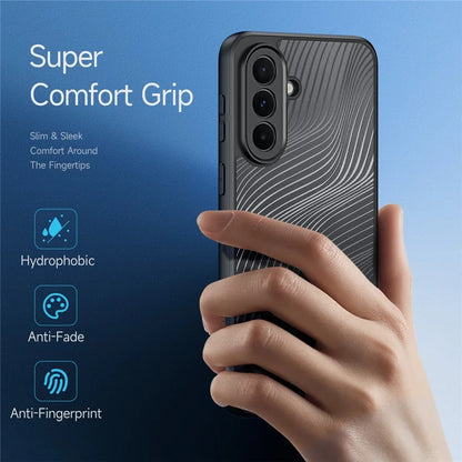DUX DUCIS For Samsung Galaxy A37 5G Case  Aimo Series TPU+PC Matte Drop-proof Phone Cover (REACH Certification) - Black