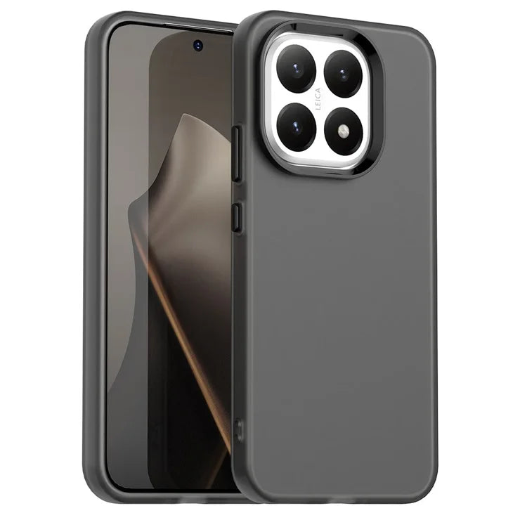 Xiaomi 15T Cover PC + TPU + PET Mat Anti-Drop Telefonbagcover - Sort