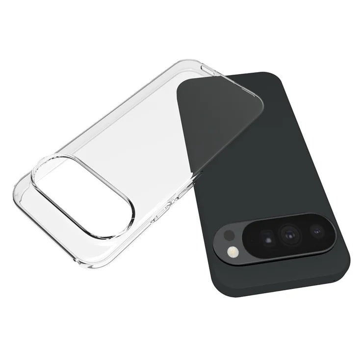 Til Google Pixel 11 Pro XL cover, vandmærkebestandigt TPU-telefonbagcover - Gennemsigtig