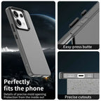 Xiaomi Redmi Note 13 Pro 5G / Poco X6 5G Phone Back Cover - Black