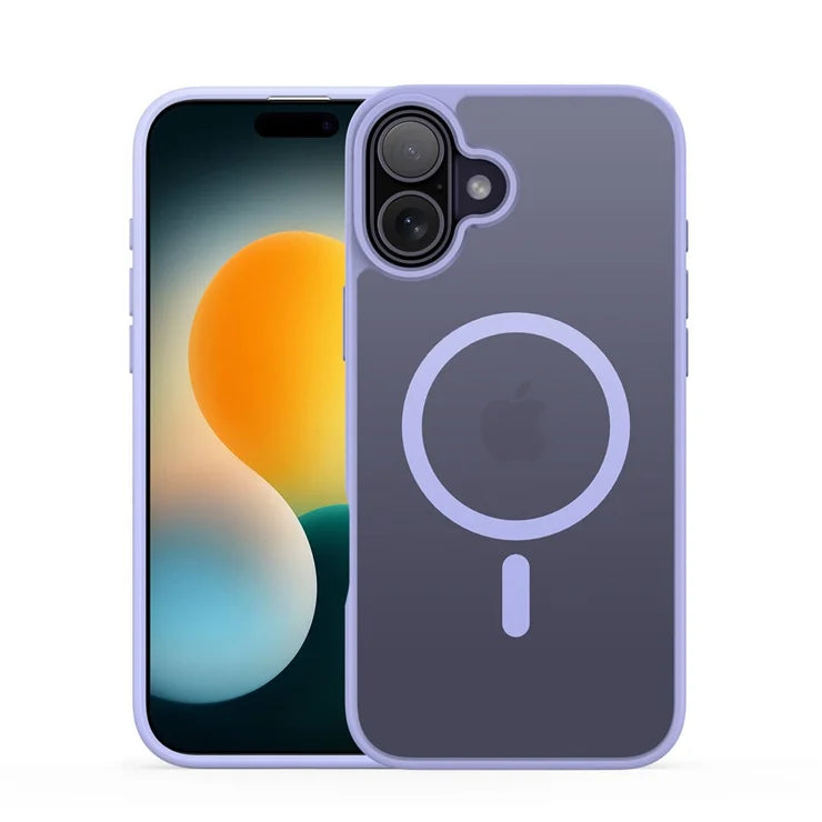 DUX DUCIS For iPhone 17 Case Yind Series PC+TPU Phone Cover Compatible with MagSafe - Light Purple