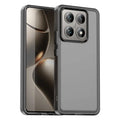 Xiaomi 14T Case PC+TPU+PET Matte Anti-Drop Phone Back Cover - Black