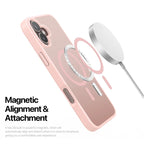 DUX DUCIS For iPhone 17 Case Yind Series PC+TPU Phone Cover Compatible with MagSafe - Light Pink