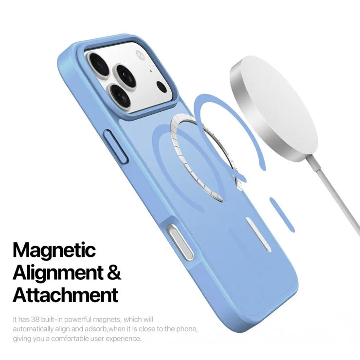 DUX DUCIS Yind Series iPhone 17 Pro -puhelinkuori TPU + PC Matta MagSafe-yhteensopiva - Baby Blue