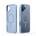 DUX DUCIS For iPhone 17 Case Yind Series PC+TPU Phone Cover Compatible with MagSafe - Light Blue