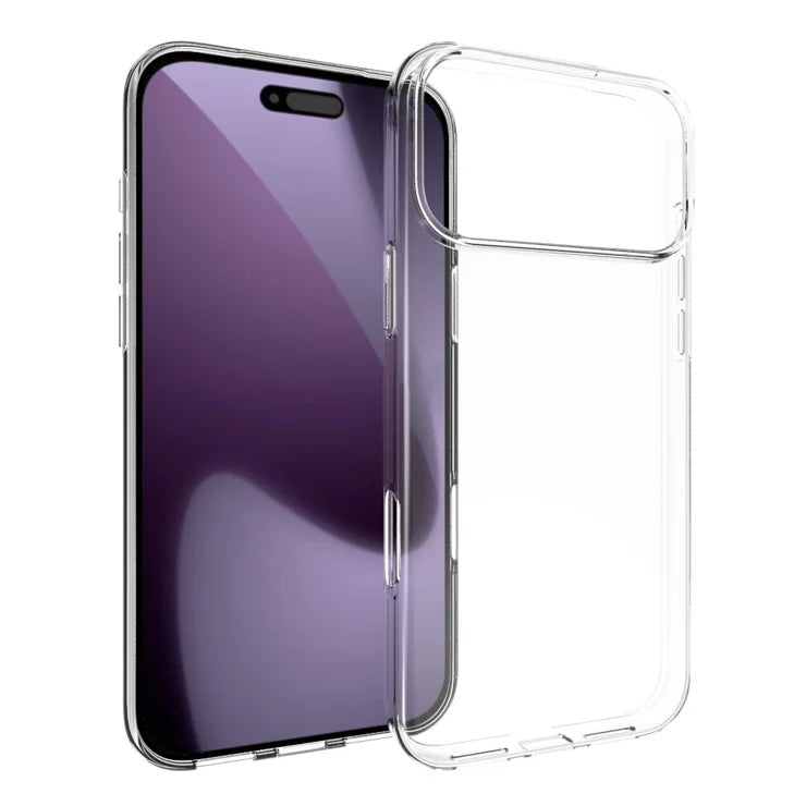 iPhone 17 Pro Max -suojakuori – vesileimankestävä kirkas TPU-takakuori