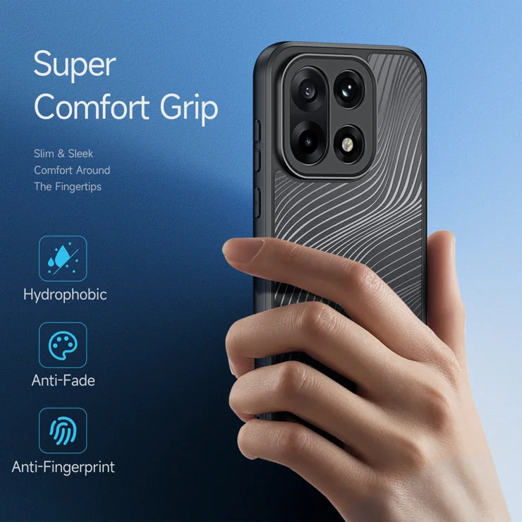 DUX DUCIS For OnePlus 15 5G Case Aimo Series TPU+PC Matte Drop-proof Phone Cover (REACH Certification) - Black