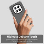 Xiaomi Redmi Note 15 Pro 5G Case PC + TPU + PET Matte Anti-Drop Phone Back Cover - Black
