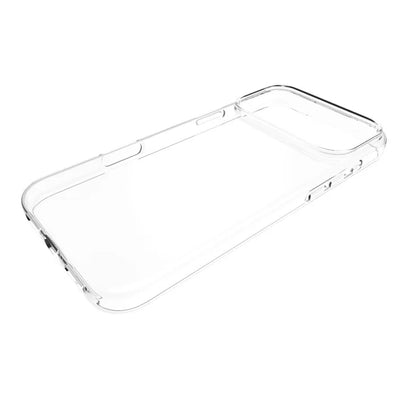 iPhone 17 Pro Max -suojakuori – vesileimankestävä kirkas TPU-takakuori