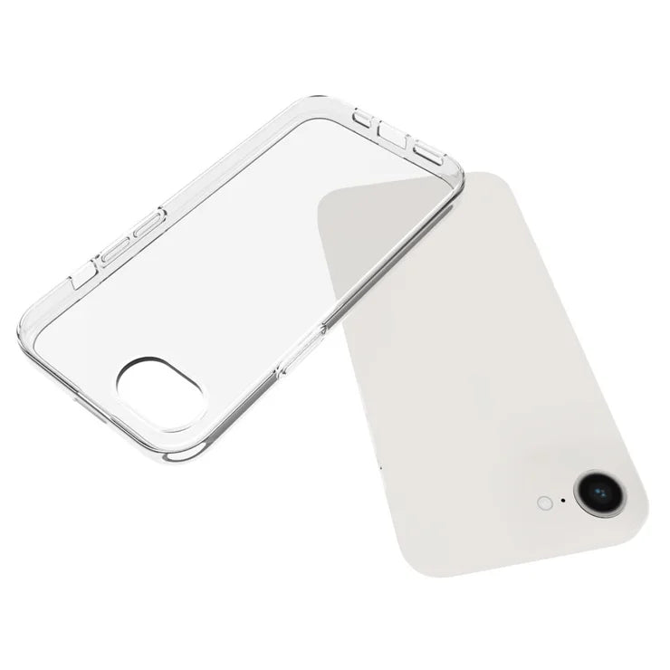 iPhone 17th / 16th Slim Clear Phone Case Watermark Resistant TPU Back Cover