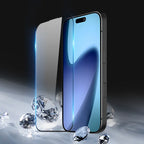 DUX DUCIS For iPhone 17 Pro Glass Film Full Screen Protector 2.5D Flat Screen Medium Alumina Glass HD Clear Film - Black